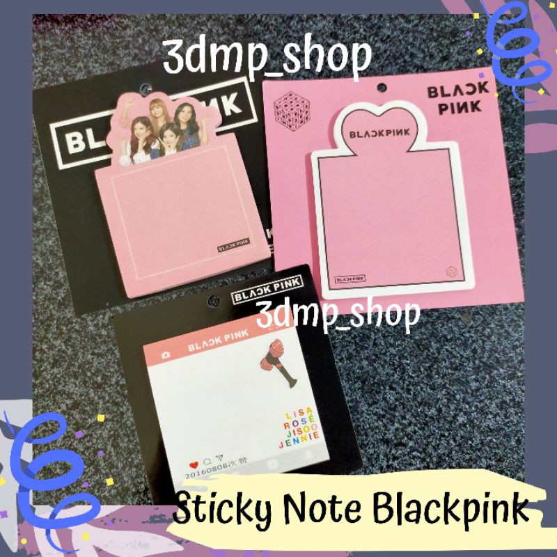 Sticky Note blackpink