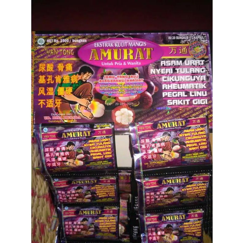 

AMURAT Ekstrak Kulit manggis