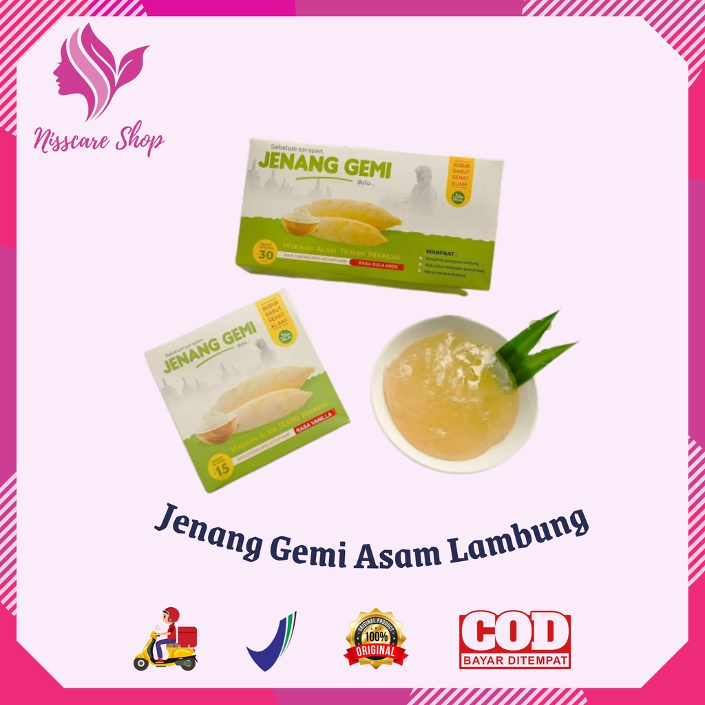 Jenang Gemi Original Obat Herbal untuk Sakit Maag, Maag akut & Asam lambung