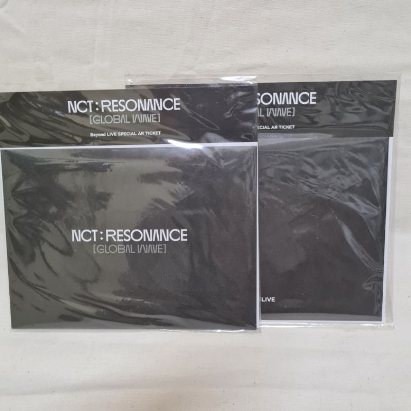 BEYOND LIVE AR TICKET NCT 2020 RESONANCE MARK HAECHAN