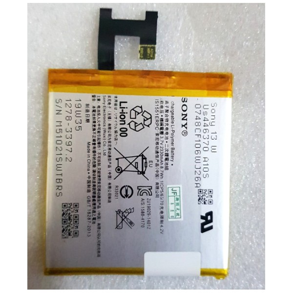 Baterai Sony Z C L36H M2 E3 C6602 S39H D2305 Original New