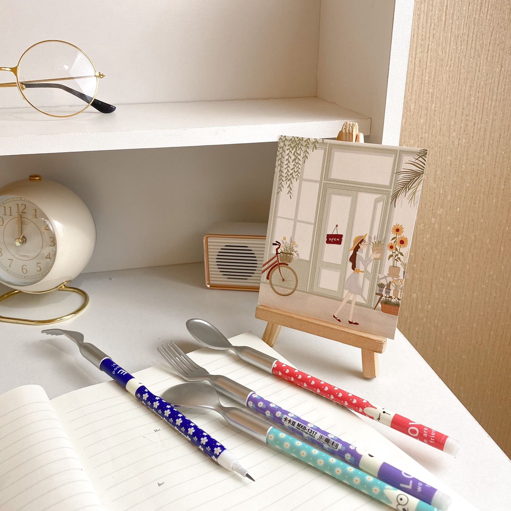 

GROSIRAN 4 8 12 PCS PENSIL SENDOK GARPU BENSIA PENSIL ALAT TULIS KANTOR LUCU IMUT PENSIL BERMOTIF CUTE UNIK