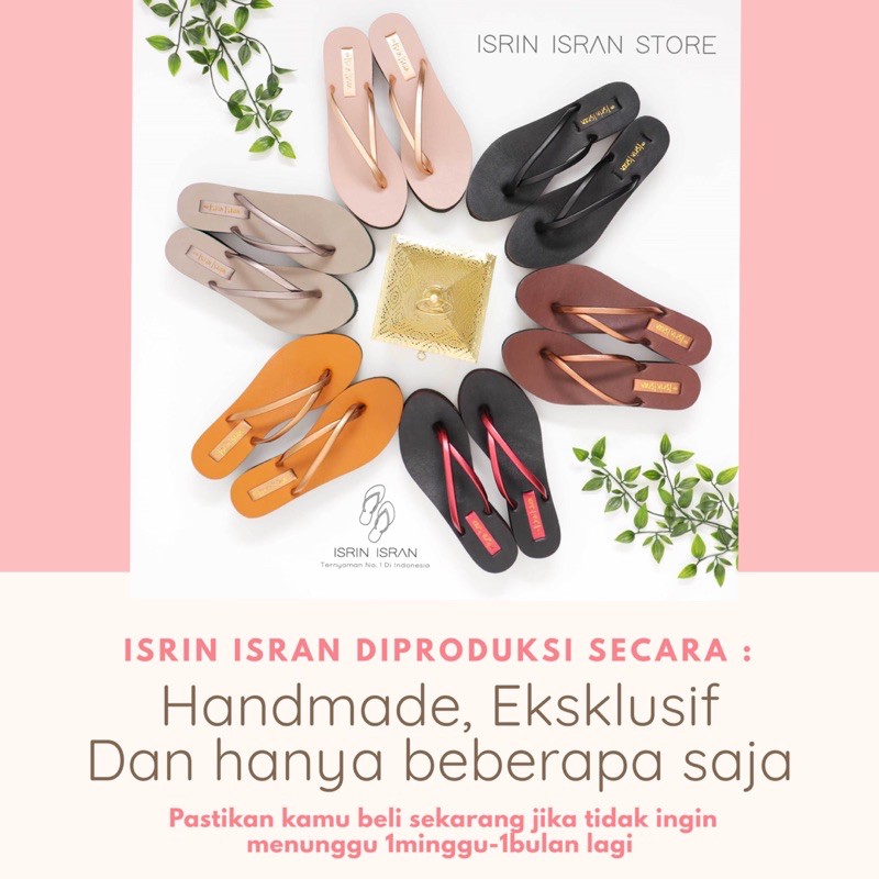 ( GEISHA ) Sandal Jepit Wanita wedges selop tali nyaman ISRIN ISRAN