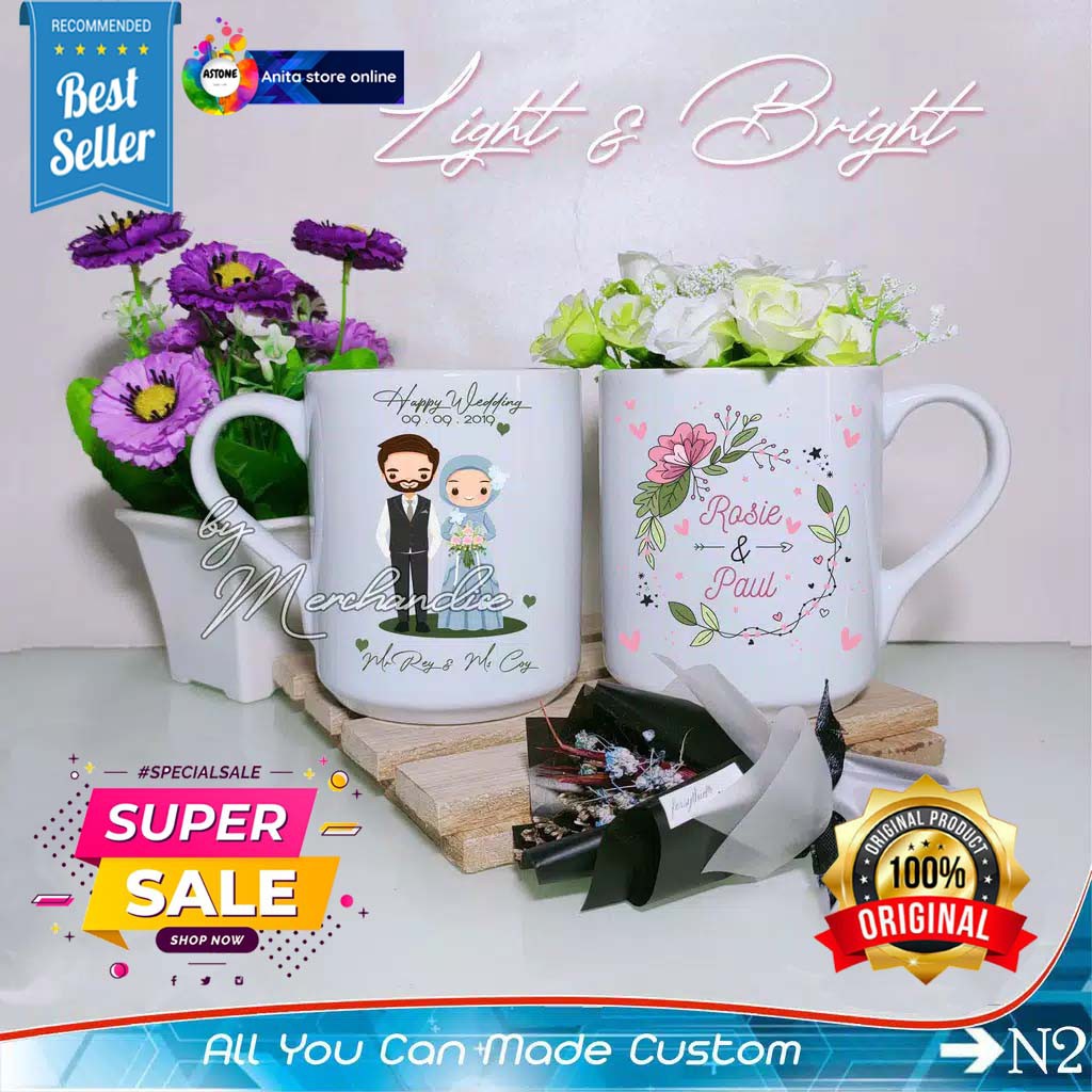 ASTONE KADO UNTUK WEDDING CEWEK Anniversary Ulang Tahun Sahabat Souvenir Pernikahan Ultah