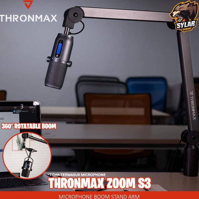 Thronmax Zoom S3 Microphone Boom Stand Arm ==