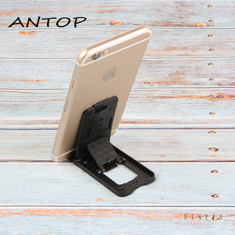 Stand Holder/dudukan Ponsel/tablet Universal Model Lipat Gaya Simple Portabel Untuk Iphone/android ANTOP