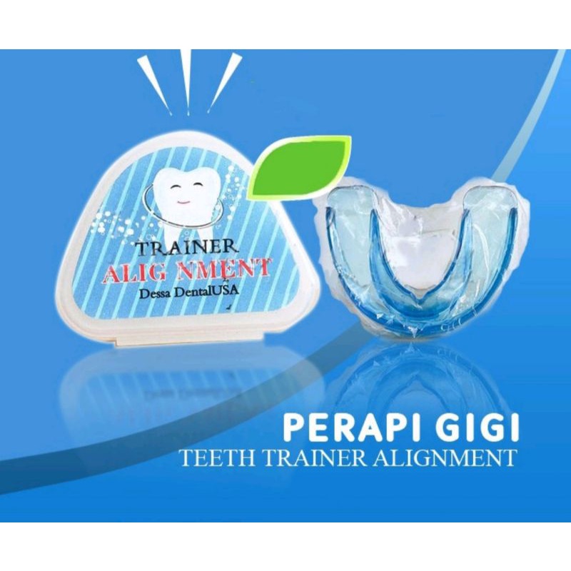 Teeth Trainer Alignment Orthodentic Alat Perapi Gigi Lepas Pasang Made In USA - Alat Perapih Gigi Tanpa Kawat Behel