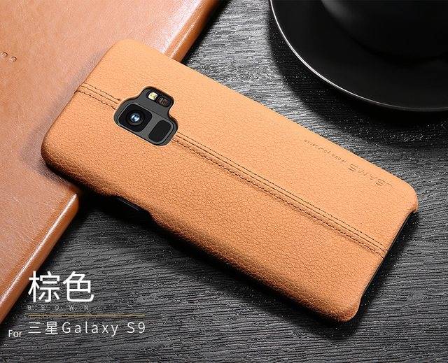 usams joe series samsung s9 kulit leather case casing cover kulit