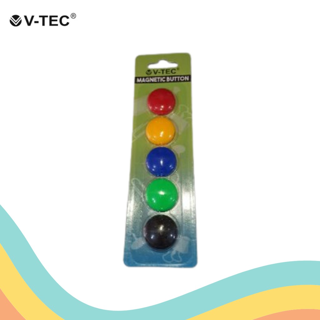 

MAGNET BUTTON V-TEC MB-30/5 (1 SET)