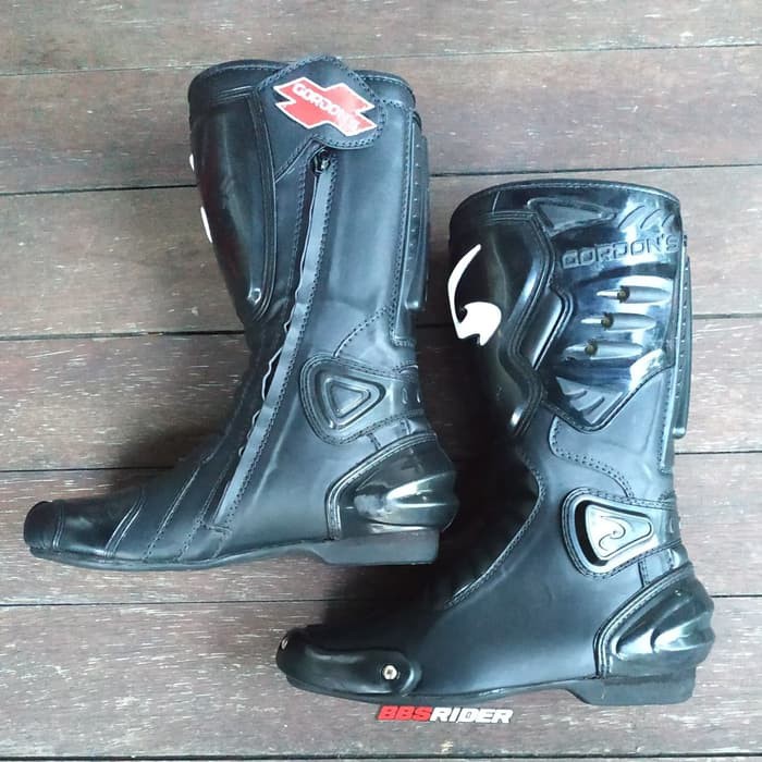 Sepatu Road race/ Cornering / Touring Gordon RR hitam