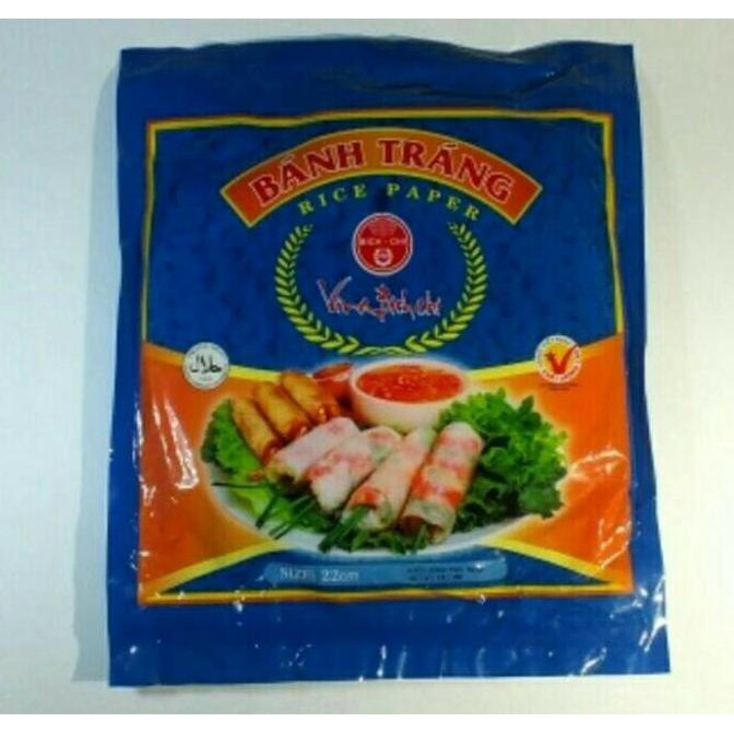 

Hot Promo!! Kulit Lumpia BICH CHI BANH TRANG PAPER RICE 22 CM