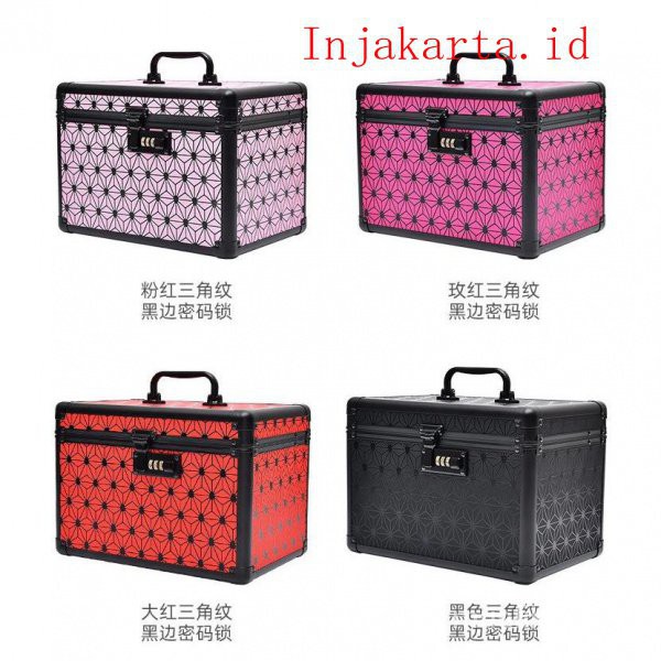 Make up Box KZT-B249 Kotak Make up /Beautycase /Box makeup /Tempat Kosmetik /Ukuran 30x20x21Cm 384Y