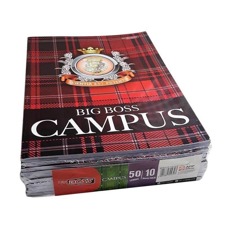 

Buku Tulis Big Boss Campus 50 lembar - Eceran