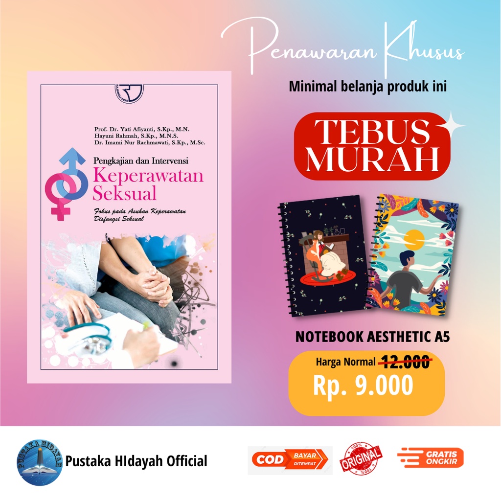 Jual Buku Pengkajian Dan Intervensi Keperawatan Seksual Yati Afiyanti