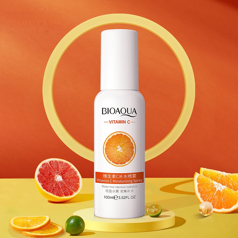 Vitamin C moisturizing spray hydrating moist fresh tender skin toner beautiful spray