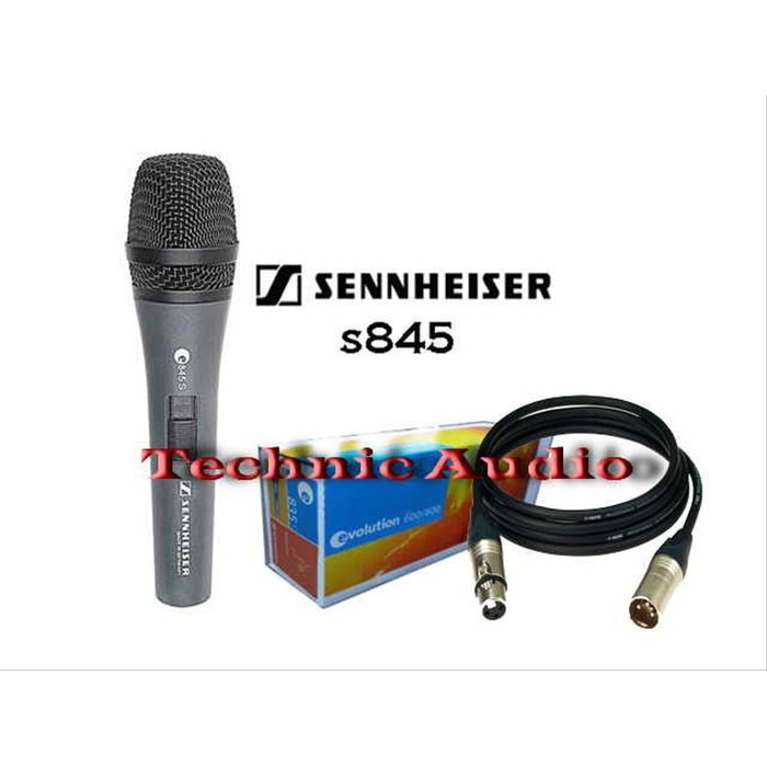 Microphone senheiser 845 S Audio Vocal -black