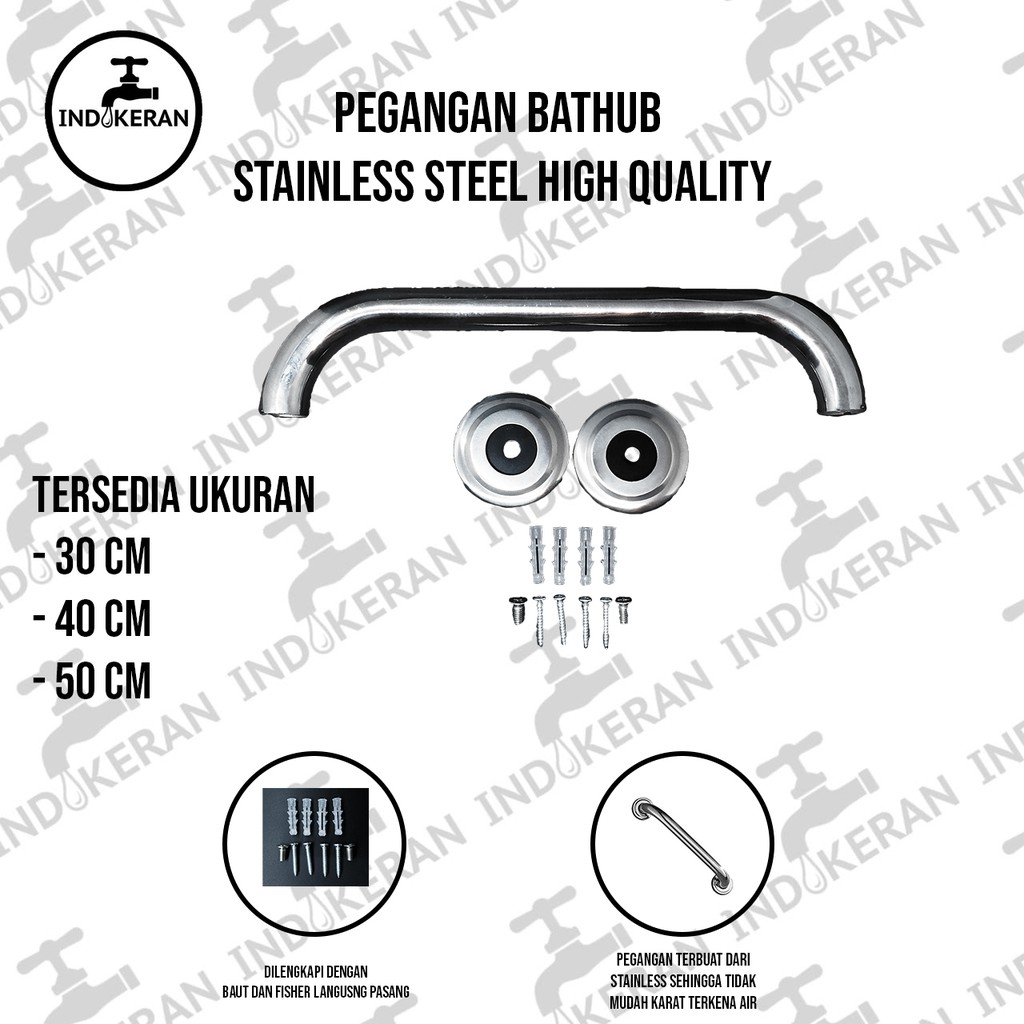 INDOKERAN - Pegangan Handle Bathup - High Quality