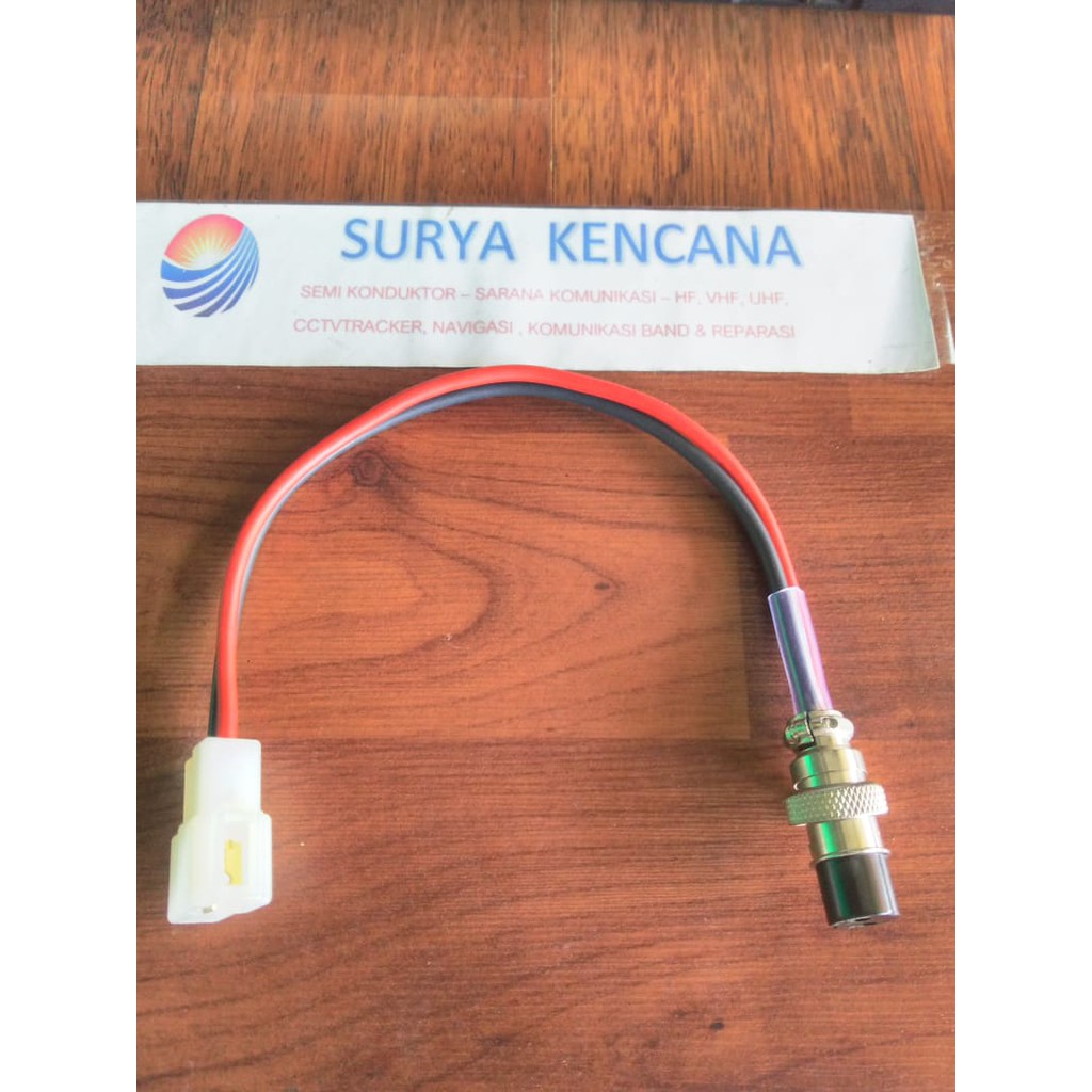 KABEL DC SAMBUNGAN UNTUK KENWOOD TR 9130 TR 7950 PANJANG 20CM