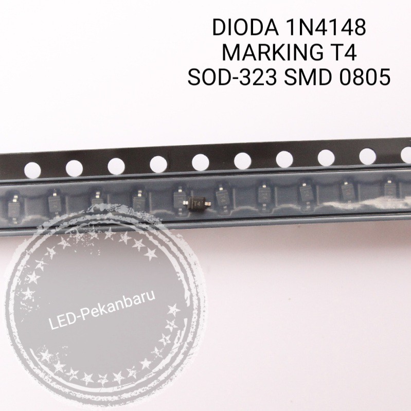 10pcs DIODA 1N4148 1N4148W T4 SOD-323 SMD 0805