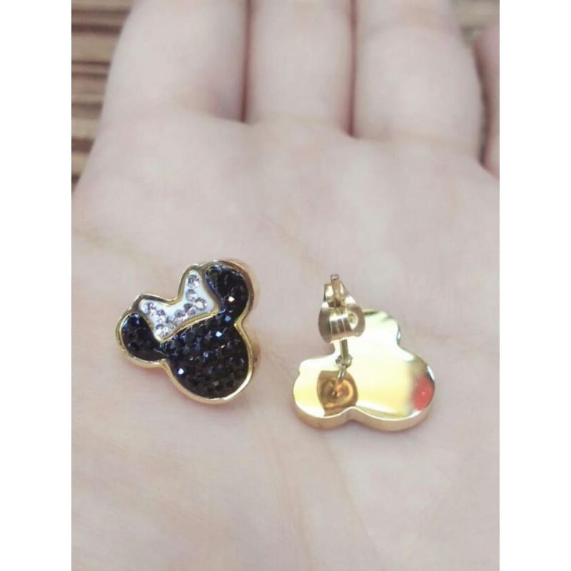 Anting mickey titanium / anting tusuk / anting titanium mickey