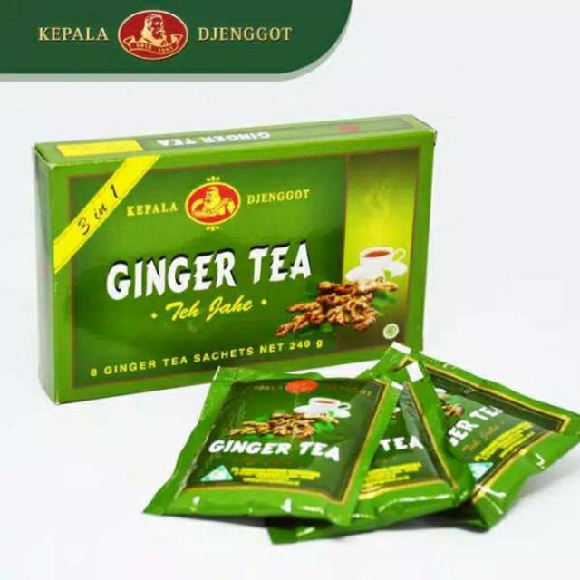 

Ginger Tea Kepala Djenggot Teh Jahe isi 8s