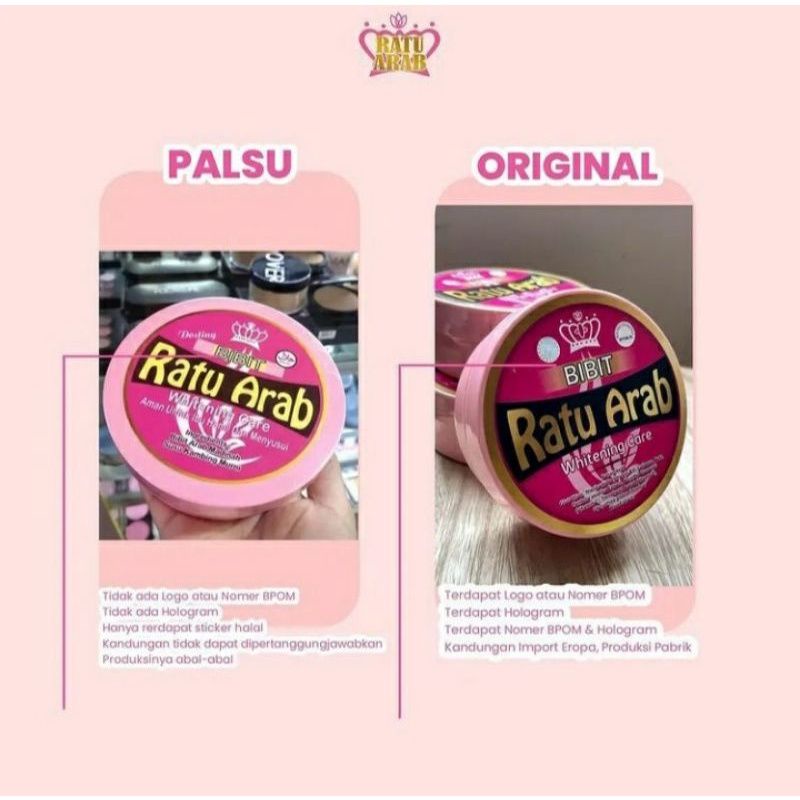 RATU ARAB ORIGINAL LOTION PEMUTIH RATU ARAB