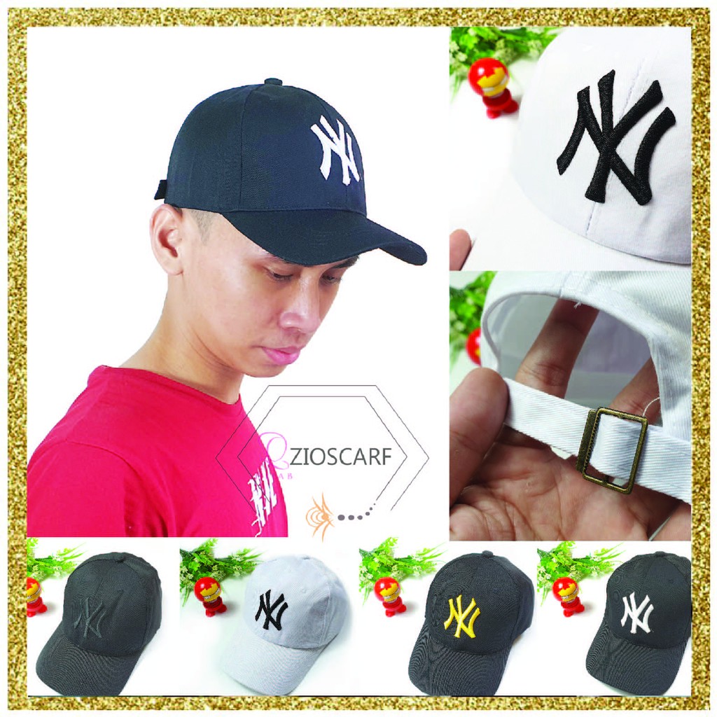 Topi Pria Wanita Baseball NY Yankees Polos Fashion Outdoor Topi Fashion wanita TPE import