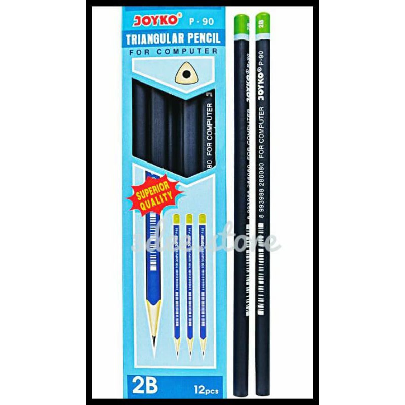 

Pensil P-90 Triangular Pencil Joyko (original)