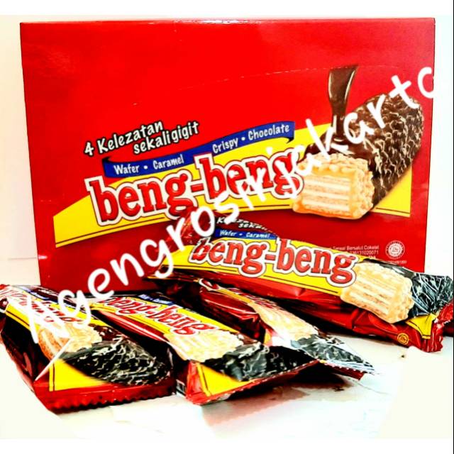 

Beng-Beng wafer Coklat Caramel isi 17bks