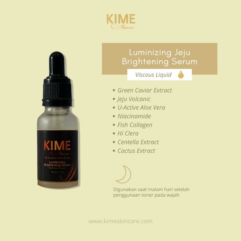 KIME SERUM WITH GREEN CAVIAR