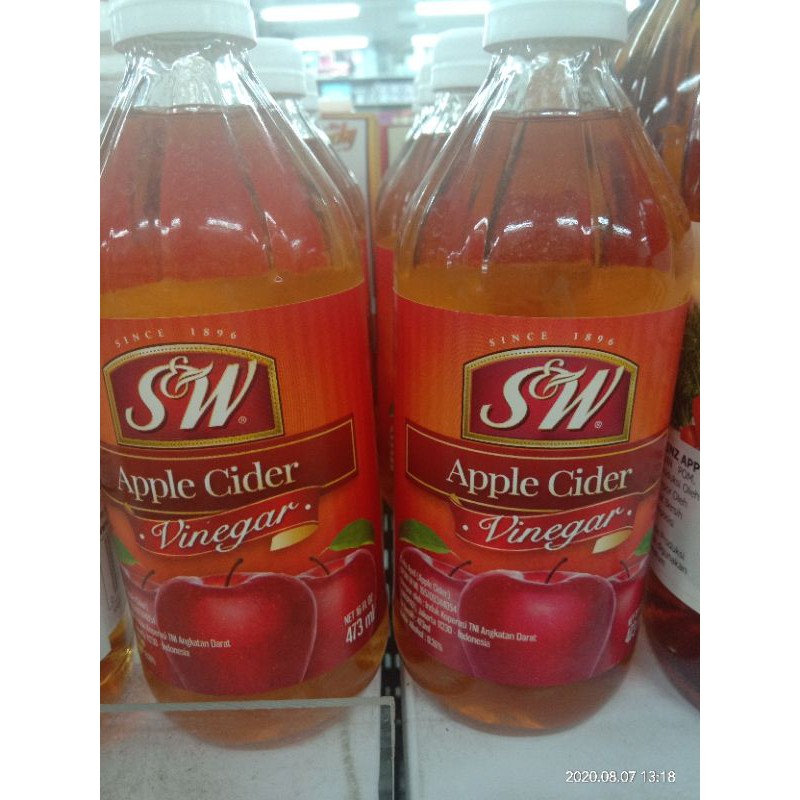 

500ml SW Apple cider Vinegar / Sari cuka Apel