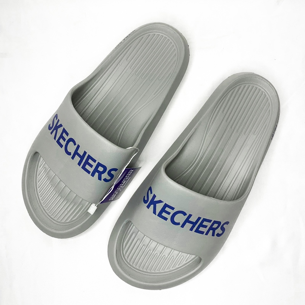 Sendal Selop Pria Skechers Terbaru Sendal Slop Kekinian Sandal Cowok Skecher Murah Sandal Sketchers Slide