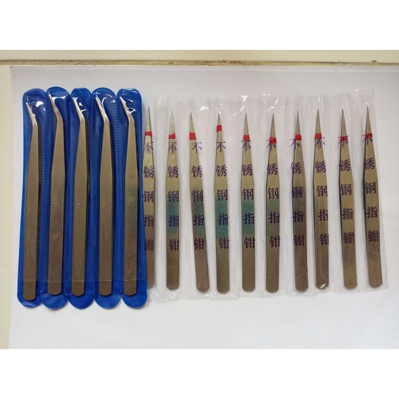 Pinset Benang Pinset Jahit Stainless Steel