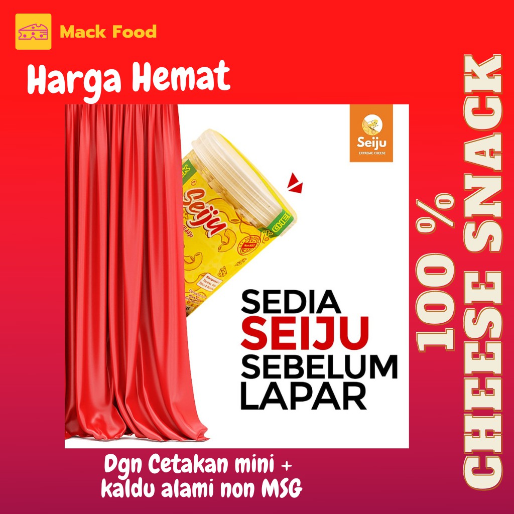 

SNACK KEKINIAN JAMAN NOW RINGAN KEKINIAN SNACK KEJU MAKARONI KEJU SEIJU MK42