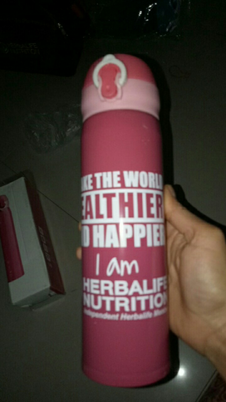 Termos Herbalife Stainless Steel Air Panas Awet