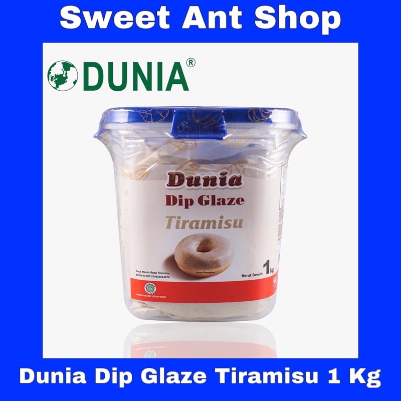 Dunia Dip Glaze Tiramisu 1 Kg