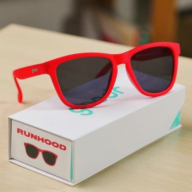 Kacamata Goodr Running Sunglasses Runhood RED