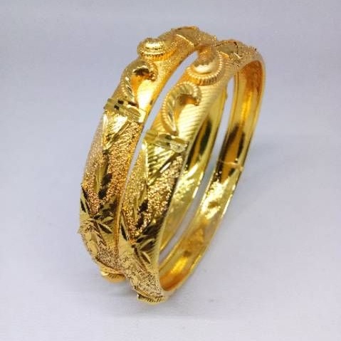 Bangle / Gelang Dubai India warna emas isi 2 pcs