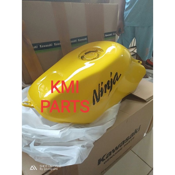 tangki ninja RR new 2013 kuning ori