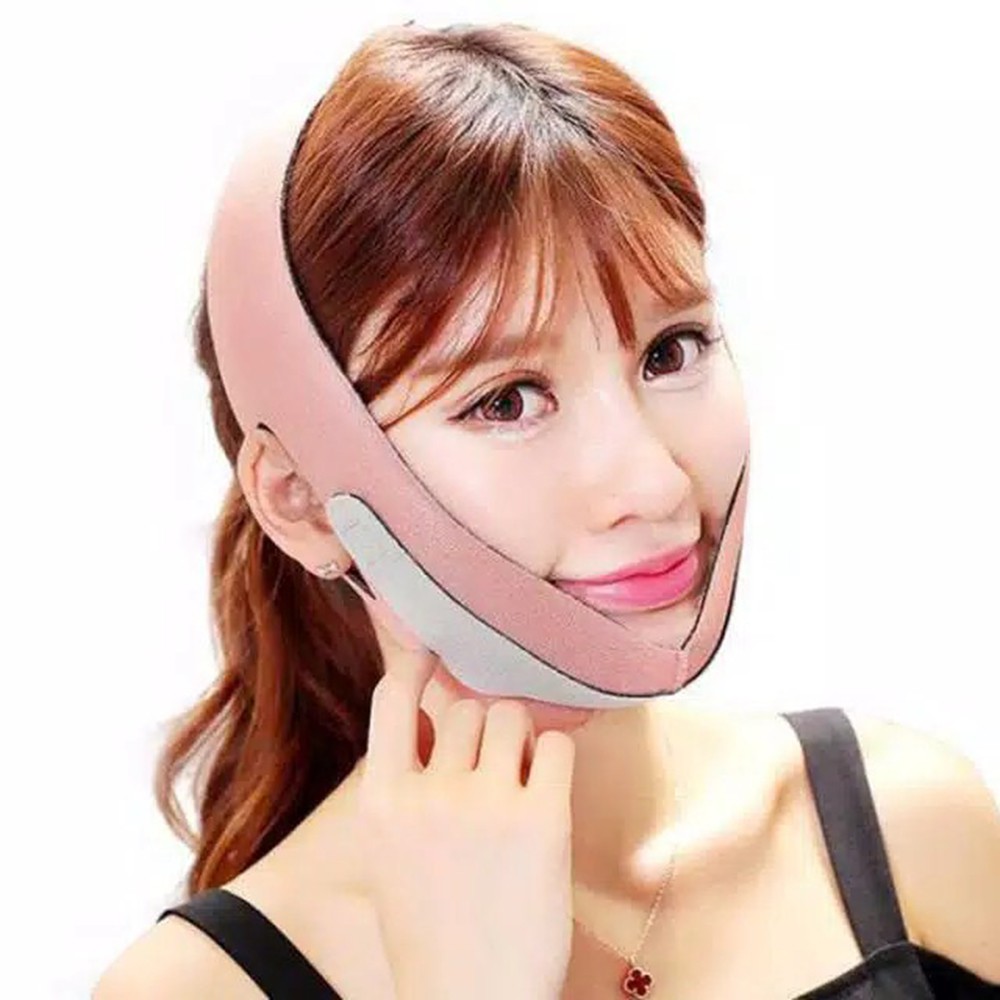 V-Shape Sabuk Penirus Pipi Wajah Slimming Face Lift Cheek Belt