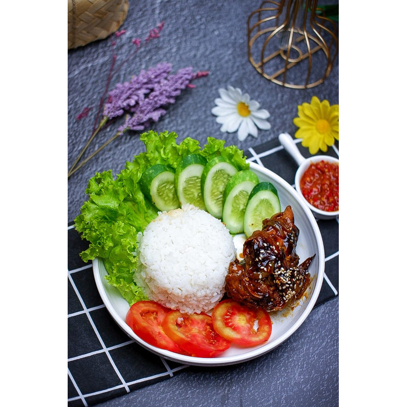 

Nasi Ayam Lada Hitam