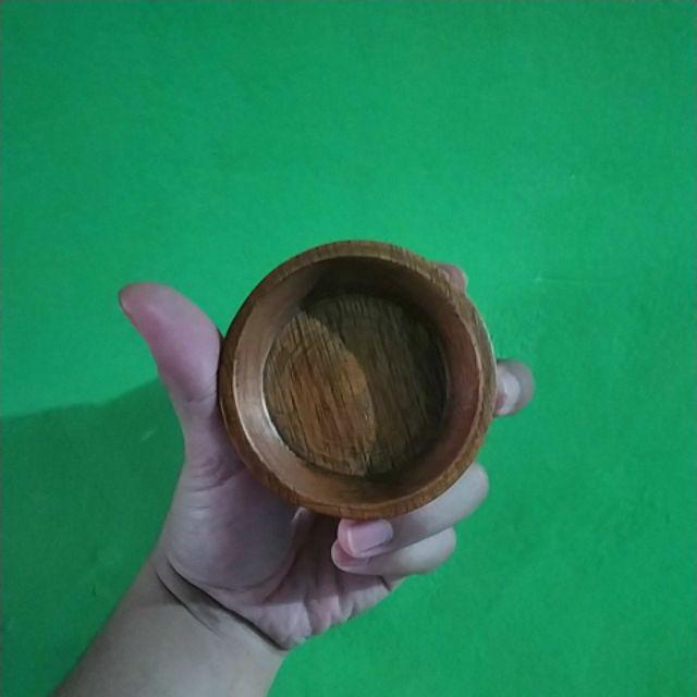Piring Sambal Kayu Oesing Craft