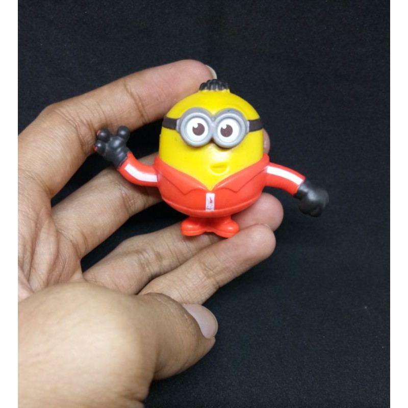 Mainan Happy Meal McD McDonald McDonald's Karakter Minions | Minion The Rise of Gru Bola Figure Gold