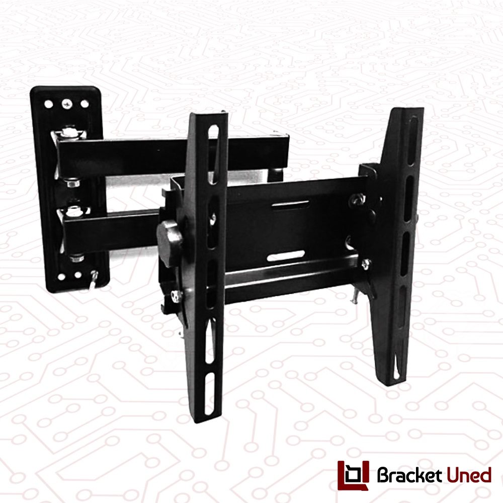 Braket Breket Bracket TV 32 40 24 43 42 Inch Bisa 6 Arah Semua Merk 19 - 43 Inci Led Lcd Universal Adjustable