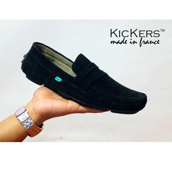 "WLF. 135887" Sepatu Casual Pria Kickers JAVLIN Slop Formal Sneakers Kerja