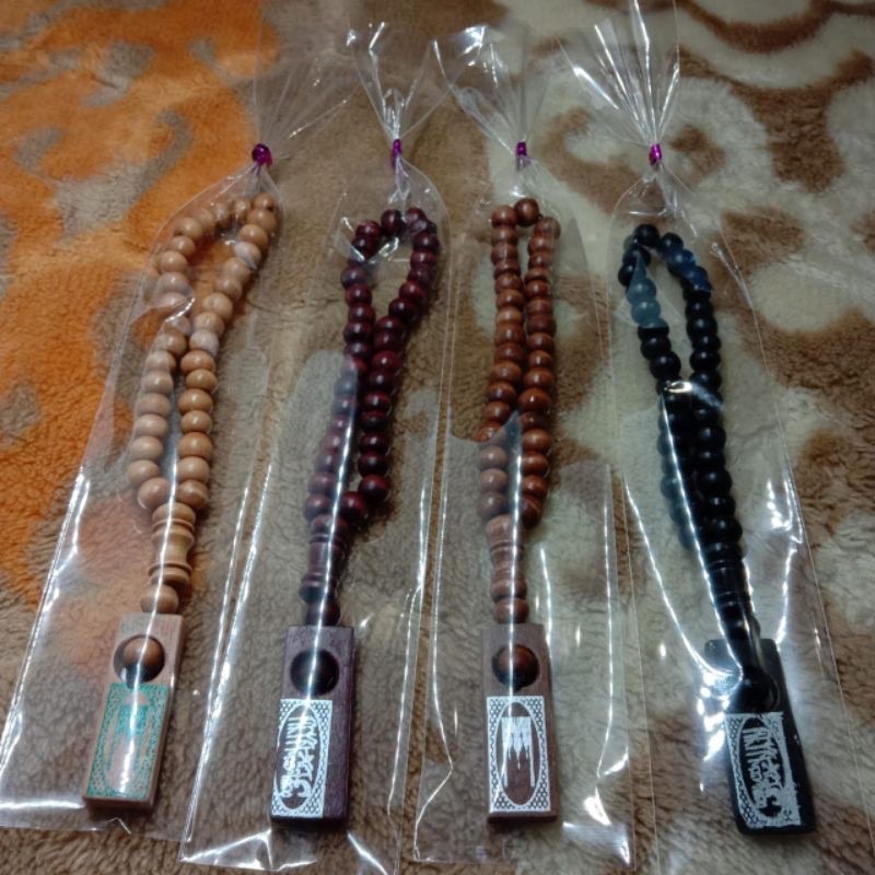 Tasbih aqiqah/Tasbih kayu/jubah bayi/jubah aqiqah/tasbih/best selleer