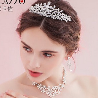 [READY STOCK] TIARA WEDDING AKSESORIS PENGANTIN MAHKOTA BRIDAL SIRKAM TRP021