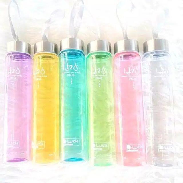 Botol Minum H2o Transparan 280 Ml