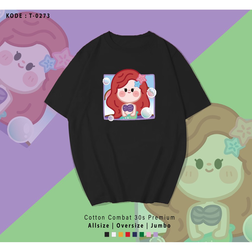 ARIEL CUTE / TERMURAH / PREMIUM BAJU KAOS  / T-SHIRT / KATUN LENGAN PENDEK