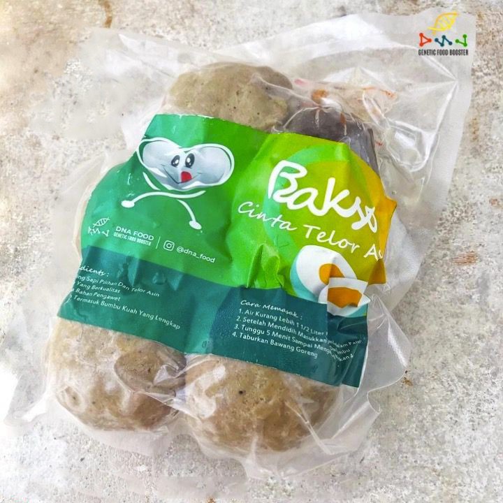 

Bakso Karakter - Bakso Cinta Telor Asin - Bakso tanpa pengawet dan MSG